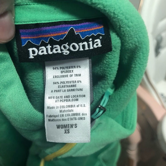Patagonia ladies activewear half zip top size xs - Picture 5 of 5